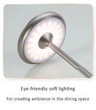 USB Touch Dimming Metal Recharge LED Table Lamps For Restaurant