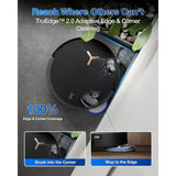 Powerful Robot Vacuum and Mop w/ 18,500Pa Suction, Auto-Lit, Edge Cleaning