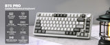 YUNZII B75 PRO 82-Key Wireless Mechanical Gaming Keyboard