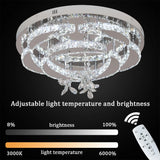 VETRULUS Luxury K9 Crystal Chandelier Modern Ceiling Lamp Led Living Dining Room Decor Pendant Light Dimmable Lustre Home