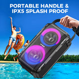 W-KING 180W Peak Party Large Bluetooth Speaker Portable Wireless
