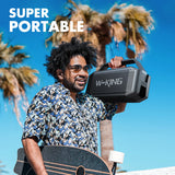 W-KING D9-1 100W Peak 60W RMS Deep Bass Bluetooth Speaker, IPX6 Portable Waterproof Loud Bluetooth