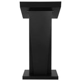 Office Reception Table Multi-Purpose Heavy Duty Metal Lecterns Large Capacity Metal Podium Speaking Desk