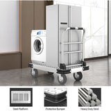 Collapsible Heavy-Duty Push Cart Dolly for Moving Large Loads