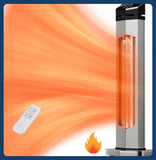 1500W Outdoor Heaters for Patio w/ Remote, 37IN Portable Tower Space Heater