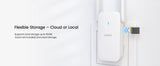 Dekco 3MP WiFi Doorbell 5000 mAh Battery Wireless Video Intercom AI Human Detection 2-way