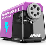 Electric Pencil Sharpener 6 Hole Cordless and Rechargeable Colo Pencil Sharpener for 6-11mm Pencils