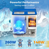 Portable Washing Machine with 12 LBS Washer and