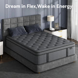 King Hybrid Mattress with Excellent Support, Relieve Back Pain, Pocket Spring
