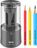 Electric Pencil Sharpener, Pencil Sharpener for Colored Pencils