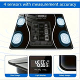 Smart Body Fat Scale - High Precision Bluetooth Weight Scale with APP Sync, BMI & Body Composition