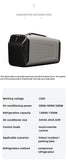 Portable Air Conditioner Mobile Inverter Refrigeration Vehicle Outdoor Carry