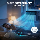 10,000 BTU U-Shaped Window Air Conditioner,450 Sq.Ft Cooling Capacity