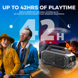 W-KING BT261-2 Portable Bluetooth 80W Wireless Speaker, IPX6 Waterproof