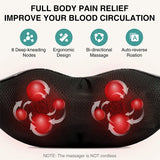Nekteck Shiatsu  Electric Neck and Back Massager with Soothing Heat