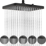 Hibbent 5 Spray Modes Shower Head, 13'' High Pressure Rain Shower Head, Large Rainfall Showerhead