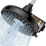 Filtered Shower Head 8 Inches High Pressure Fixed Rain Showerhead with Filter