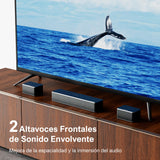 ULTIMEA 7.1 Surround Sound System Sound bar for TV w/6.5" Wireless Subwoofer