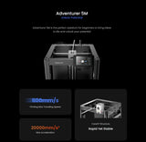 Flashforge Adventurer 5M 3d Printer High Speed Full-auto Leveling Direct