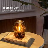 Mushroom Lamp Small Vintage Table Lamp for Bedroom Set of 2 Nightstand