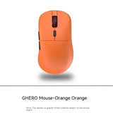 Incott Ghero Pro Wireless Mouse Dual Mode Paw3395 8k 2.4G Ergonomics TTC Golden Wheel