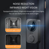 Smart Video Doorbell, 4.3-Inch Display for 2-Channel Audio Intercom