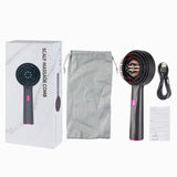 Electric Vibration Massage Comb Red Light Hair Growth Massage Scalp Brush Anti Hair Loss Liquid