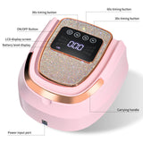 Professional UV LED Nail Lamp Rechargeable 30 LED Nail Dryer Suitable for All Gel Nail Polish Curing Lamps