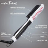 2-in-1 Hair Straightener and Curler with Fast 30s Heating, 6 Heat Levels, Auto Off, 360