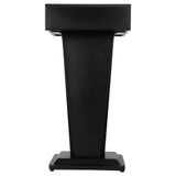 Metal  Lecterns Multi-Purpose Metal Podium Speaking Desk Large Capacity for Church