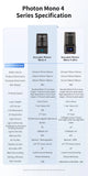 ANYCUBIC Photon Mono 4 3D Printer 10K 7'' high-definition screen UV Resin Printer High-Speed 3D Printing