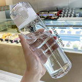 1pc-Summer Sports Water Cup, Large Capacity Portable Plastic Cup, High Temperature