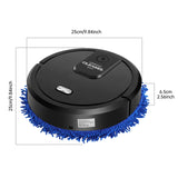 Auto Smart Robotic Mopping Machine Wet Dry Dual Use 10000RPM 60min