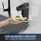 Touch-Free Automatic Dish Soap Dispenser for Kitchen Sink, Plug-in Powered