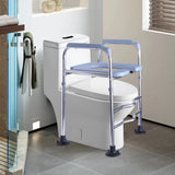Raised Toilet Seat High Toilet Seat Height Adjustable Elevated Toilet Seat Stainless