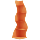 Tribesigns Corner Shelf, Modern 5-Tier Wall Corner Bookshelf, Stylish
