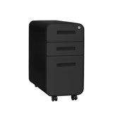 Furniture Stockpile Slim 3-Drawer Mobile File Cabinet with Lock - Under Desk