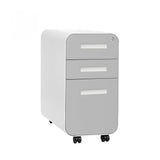 Furniture Stockpile Slim 3-Drawer Mobile File Cabinet with Lock - Under Desk
