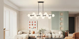 Mid Century Modern Chandelier 16-Lights Sputnik Chandelier 54in Chandelies