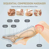 Foot and Leg Compression Massager for Circulation and Pain Relief