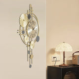 Wall Clock Modern Decorative Art Clock Silent Wall Clock Iron Wall Decoration