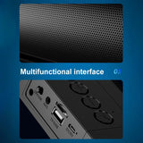 RGB Wireless Speaker Bluetooth Desktop Speaker USB Powered Computer Speaker