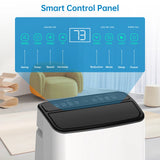 14000BTU 3-in-1 Cooling Fan Dehumidifier, Remote Control & Window Mount Kit