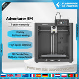 Flashforge Adventurer 5M 3d Printer High Speed Full-auto Leveling Direct