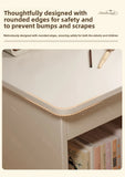 Firm Computer Desk, Bookshelf, Integrated Corner Workbench