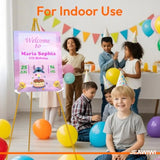 en Easel Stand for Wedding Sign Stand, 66 Inch Adjustable Metal Easels for Display, Portable
