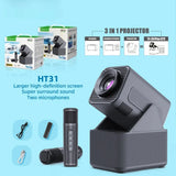 Minl Outdoor projector karaoke projector 1080P portable home KTV camping