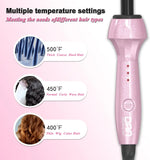 Hot Comb for Black Hair with Adjustable Temperature 400-500℉, Dual Voltage Straightener for Wigs,