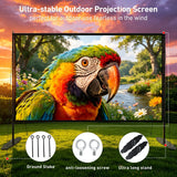 150 inch Projector Screen with Stand for Sports events & Football Match