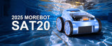 180 Mins Run time, Robotic Pool Cleaner for Inground Pools up to 2000 Sq.ft